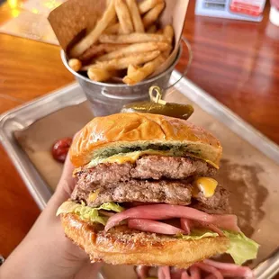 burgers, food, burger