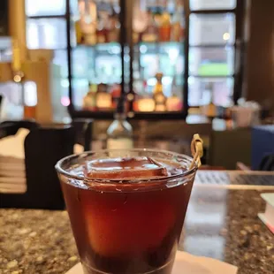 Black Cherry Chocolate Manhattan