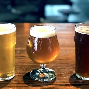 select from more than 30 regional craft beers on tap!