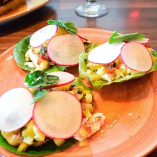 Fish Taco Lettuce Wraps