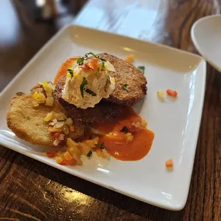 Fried green tomatoes