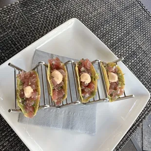 Finger food sized taquitos