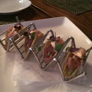 Ahi Tuna Taquitos