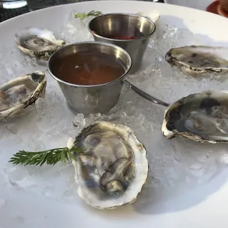Oysters on Half Shell