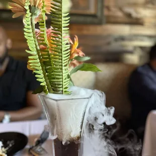 Aromatic Tincture given to the table at the end of dinner.