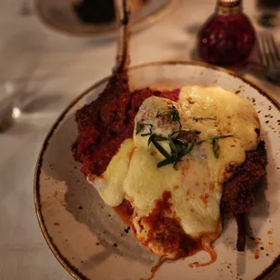 Bone in veal parm- delicious