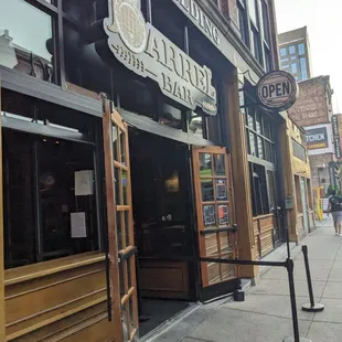 Front of Barrel Bar and Grill, Louisville