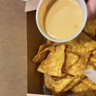 CHIPS AND QUESO FUNDIDO