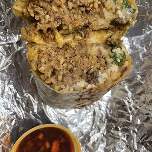 Birria burrito