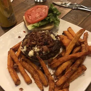 Bourbon burger