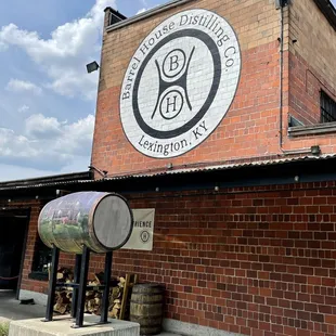 the outside of the building