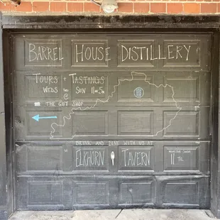 Follow the blue arrow | outside decor