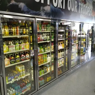 the inside of a grocery store