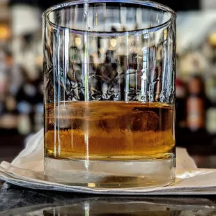 Happy Hour Bourbon... today&apos;s option was Old Granddaddy