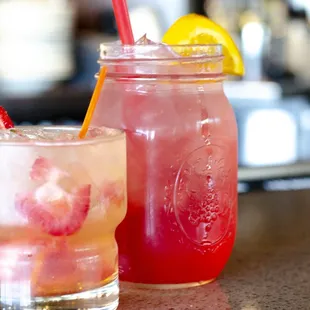 Perfect Patio Punch &amp; Strawberry Basil Lemonade