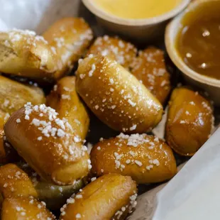 Buckeye Pretzel Bites