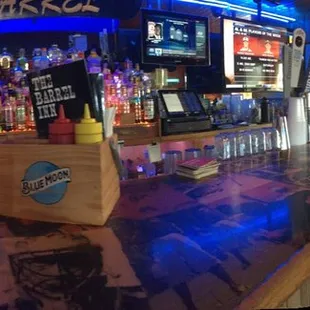 The #bar &amp; kitchen. It's always a good sign when the chefs show you how they're cooking your food. It means they have confidence in it.