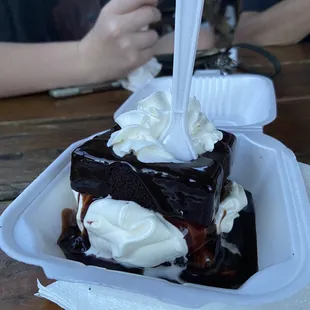 Hot Freakin Fudge Cake