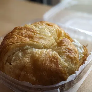 Chicken salad croissant
