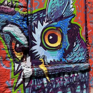 Back side of the building