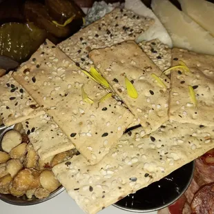 Charcuterie - just okay. The peanuts were very stale.