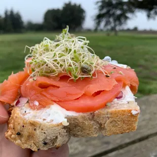 Welcome Soft everything bread base.