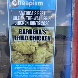 Best hole in the wall chicken joints 2020