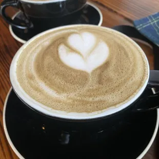 Black Sesame Oat Milk Latte