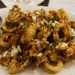 Buffalo Calamari -Dinner