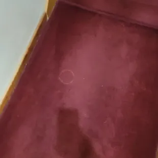 Stains, and spurs