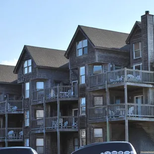 400 building - nice architecture in classic Nags Head wood shakes.