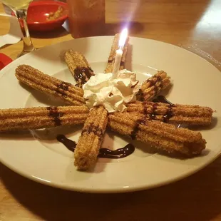 Birthday Churros