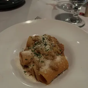 Rigatoni Tossed With Italian Sausage