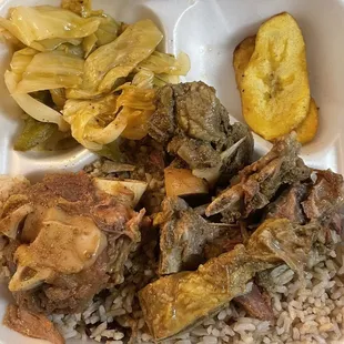 Curry Goat Plate