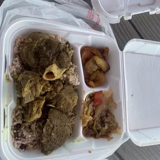 Curry Goat Plate