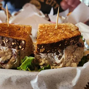 Chicken salad sandwich