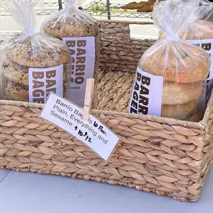 Fresh bagels