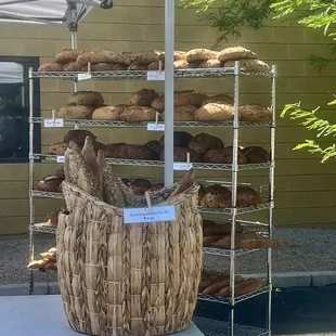 The famous rack of yummyness!