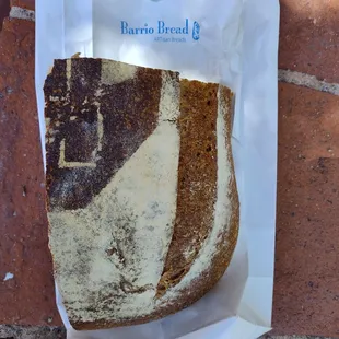 Sold out 1 hr before close on a Saturday! This was the last piece left (I think it is spelt?)