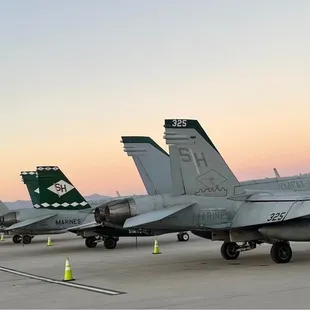 Marine Jets Right Outside