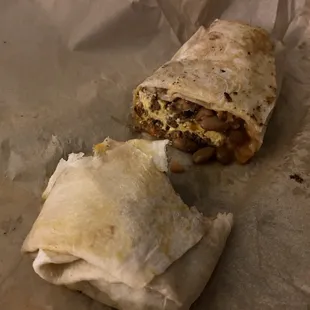 Chorizo burrito