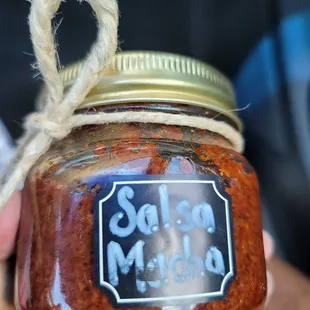 Homemade Salsa Macha