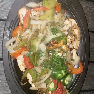 Fajitas de Pollo