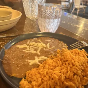Side beans and rice