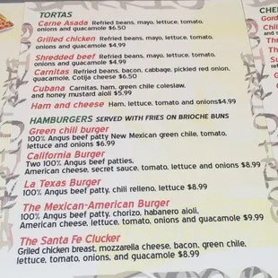 Menu 6/20