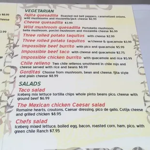 Menu 6/20