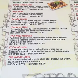Menu 6/20