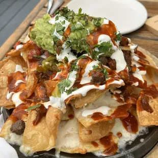 Steak nachos