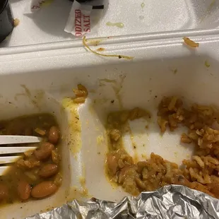 See the second fish bone? First one got tossed.‍