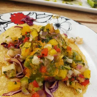 Salmon Tacos